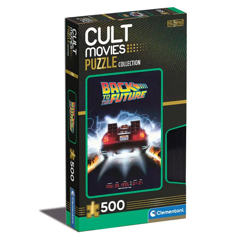 Cult Movies Puzzle Collection Jigsaw Puzzle Back To The Future (500 pieces) product photo