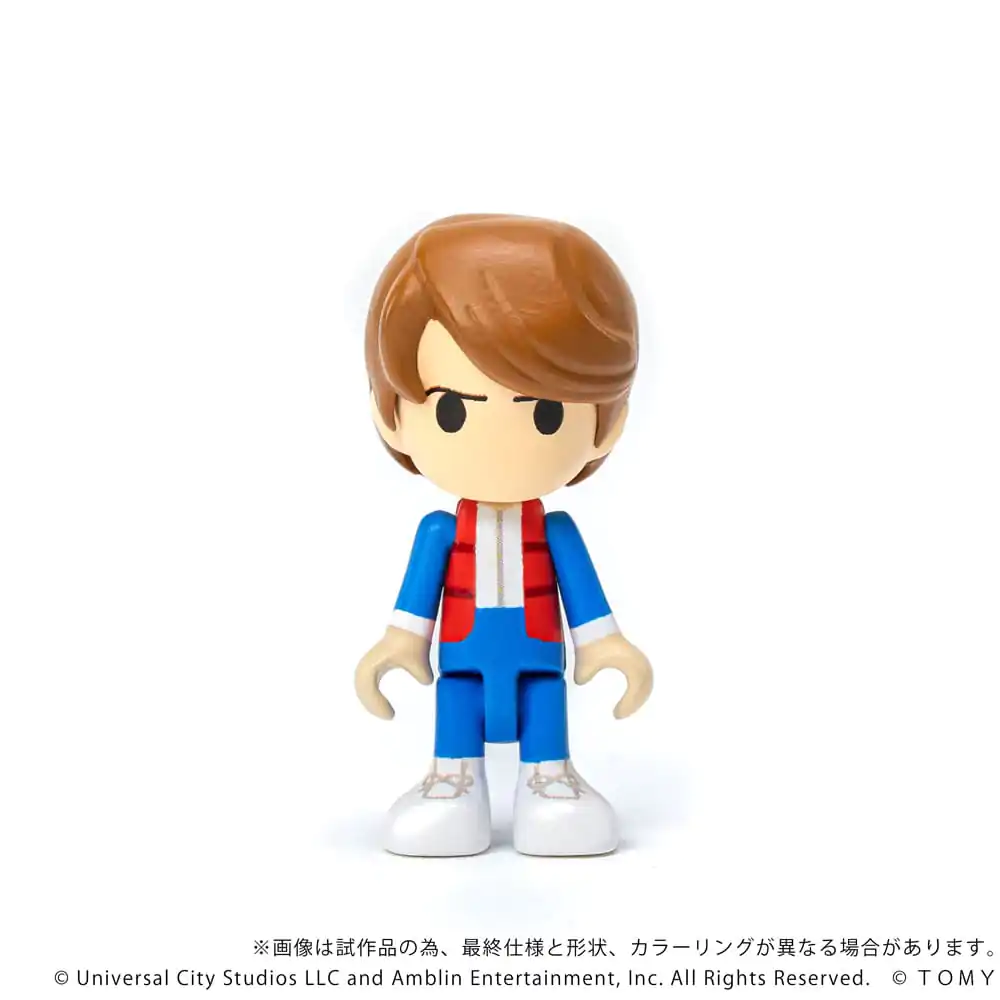 Back to the Future Q-Village Vehicle with mini-figures Time Machine 9 cm product photo