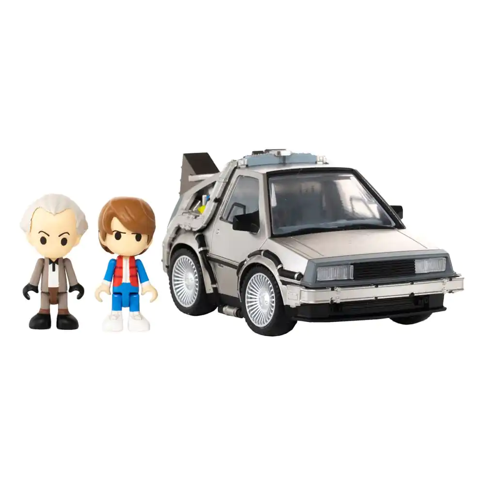 Back to the Future Q-Village Vehicle with mini-figures Time Machine 9 cm product photo
