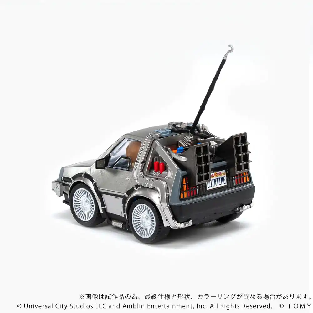 Back to the Future Q-Village Vehicle with mini-figures Time Machine 9 cm product photo
