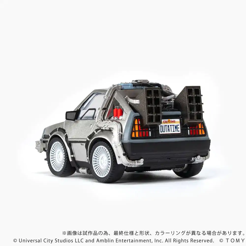 Back to the Future Q-Village Vehicle with mini-figures Time Machine 9 cm product photo