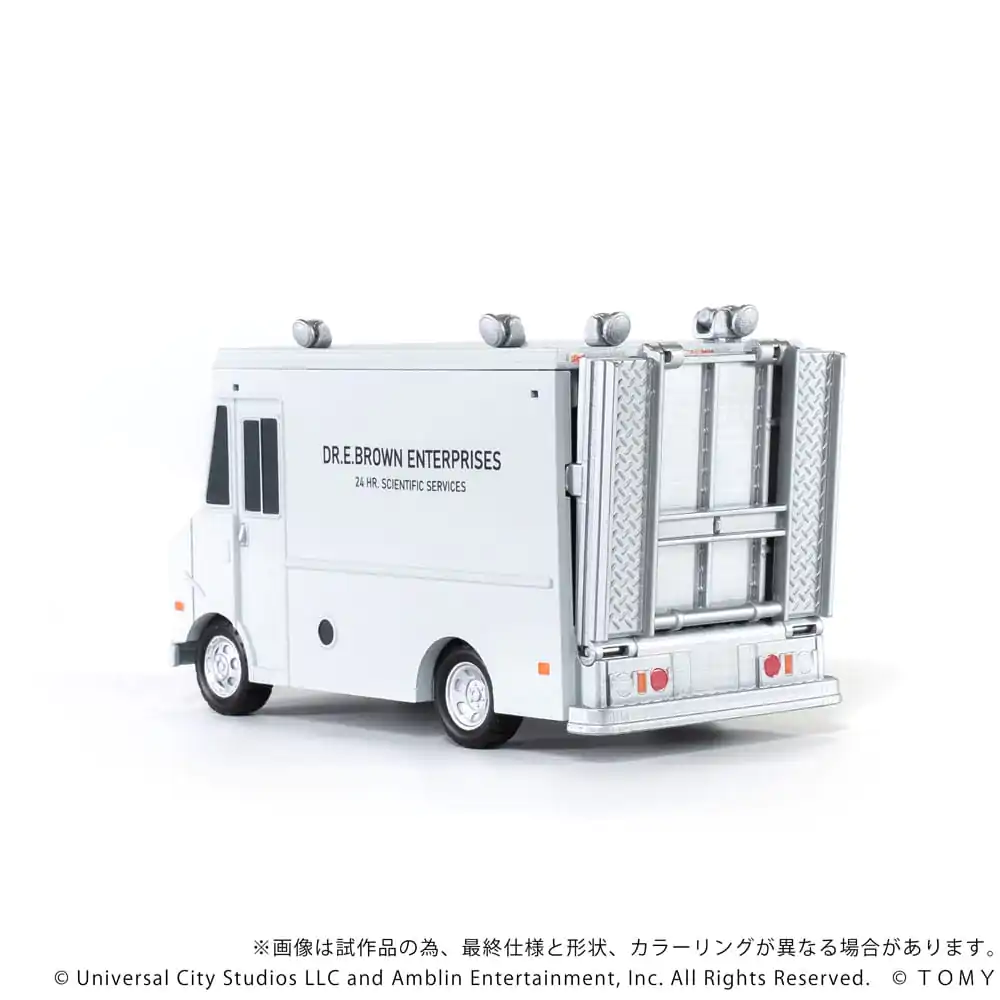 Back to the Future Q-Village Vehicles with mini-figures Time Machine Deluxe Set 9 cm product photo
