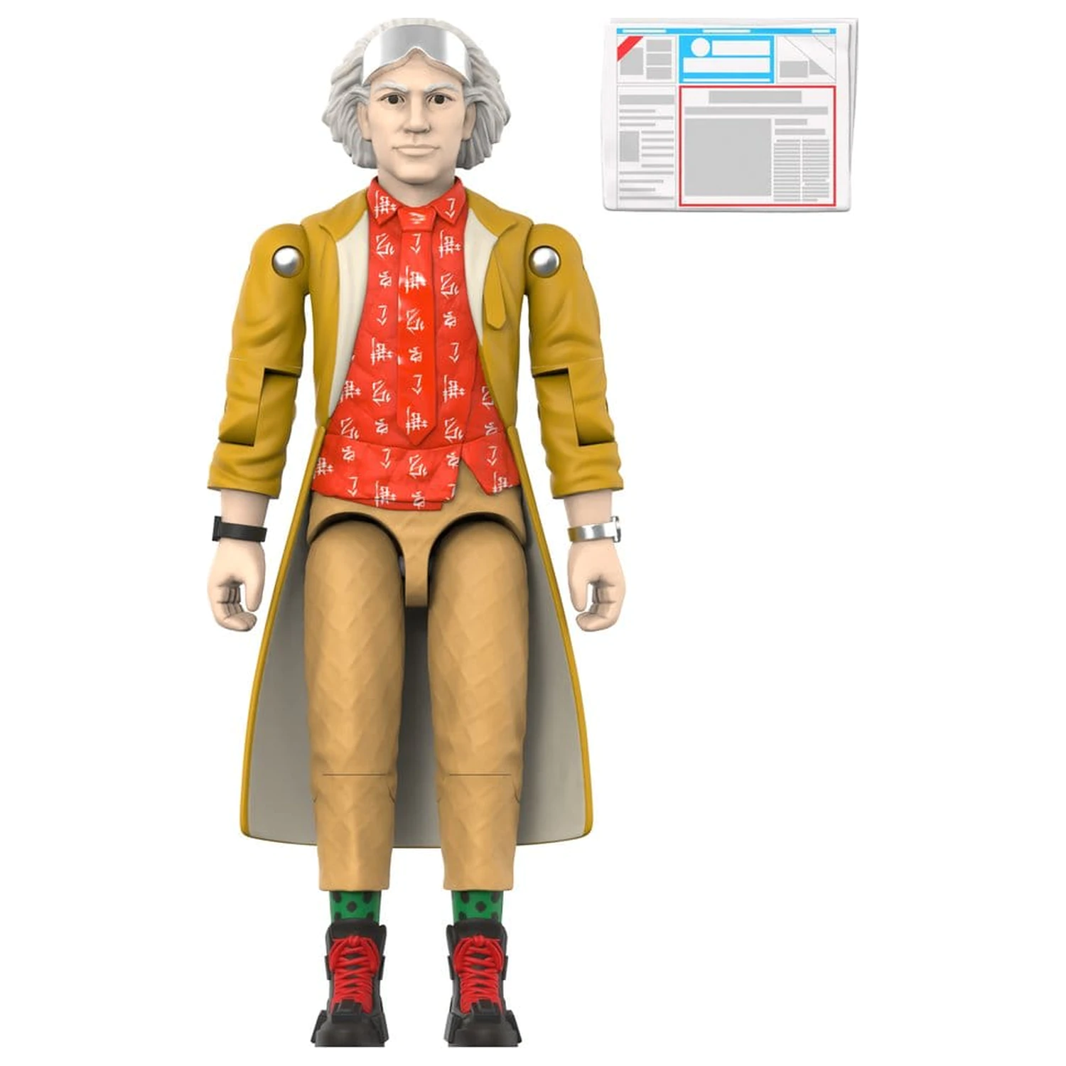 Back to the Future ReAction+ Action Figure Wave 02 Dr. Emmett Brown (2015) product photo