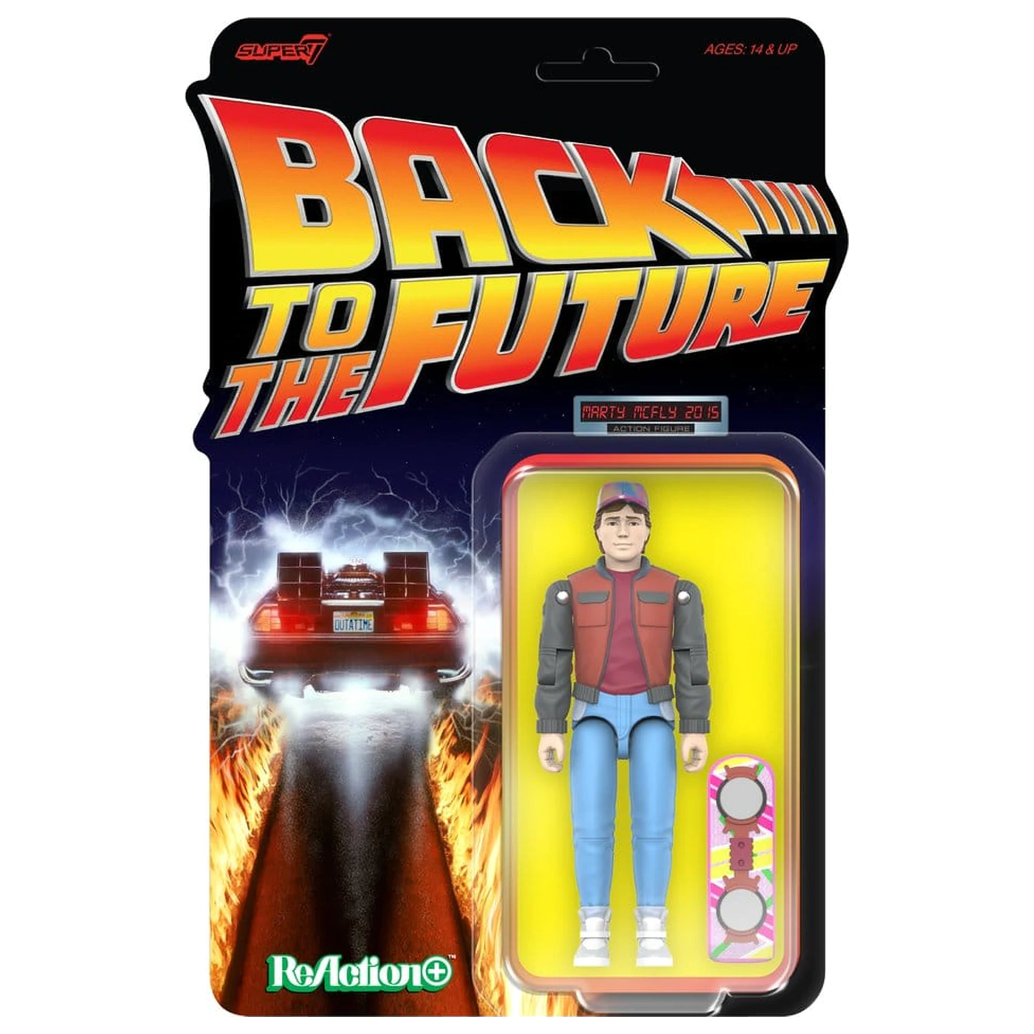 Back to the Future ReAction+ Action Figure Wave 02 Marty McFly (2015) product photo