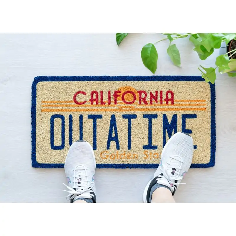 Back to the Future Registration doormat product photo