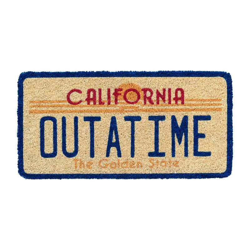 Back to the Future Registration doormat product photo