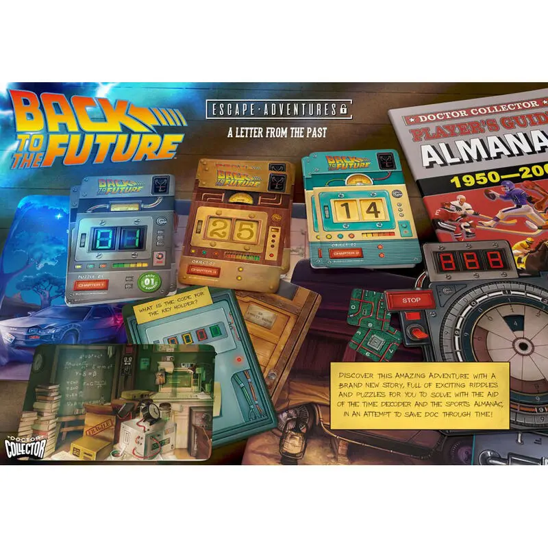 Back To The Future Escape Adventure Game A Letter from the Past *English Version* product photo