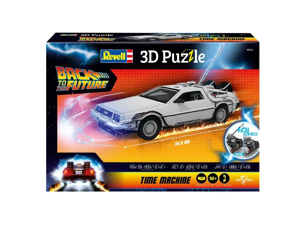 Back to the Future 3D Puzzle Time Machine termékfotó