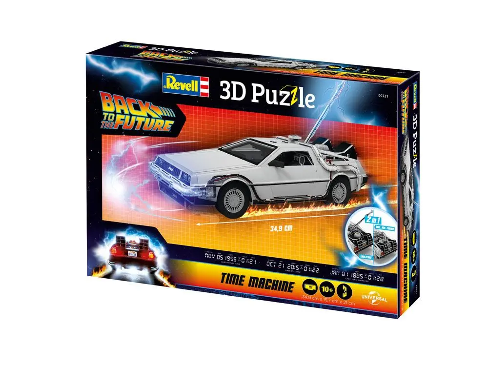 Back to the Future 3D Puzzle Time Machine termékfotó