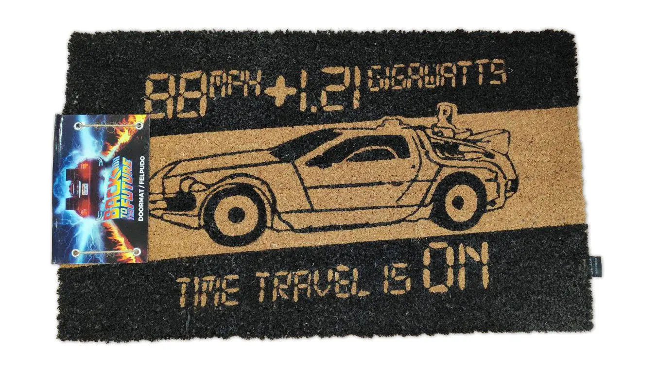 Back to the Future Doormat Time Machine 43 x 72 cm product photo