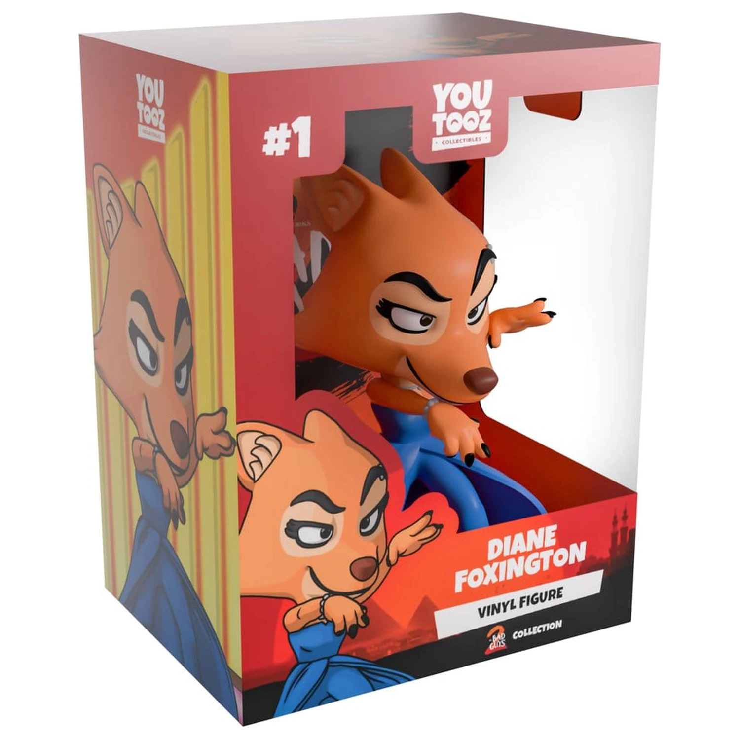 Bad Guys 2 Vinyl Figure Diane Foxington 12 cm          product photo