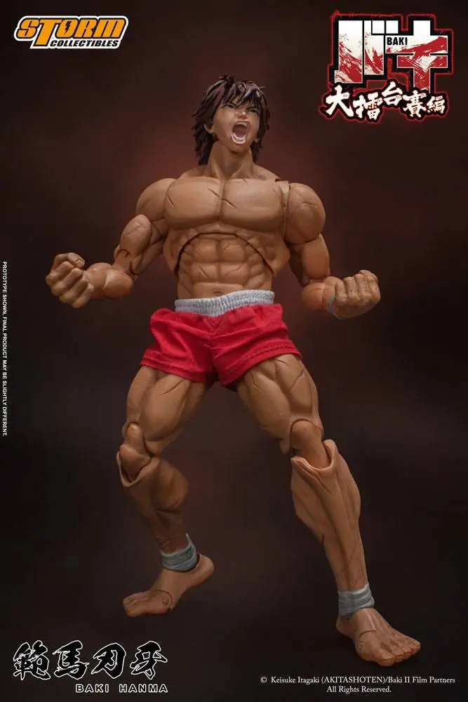Baki Action Figure 1/12 Baki Hanma 18 cm product photo
