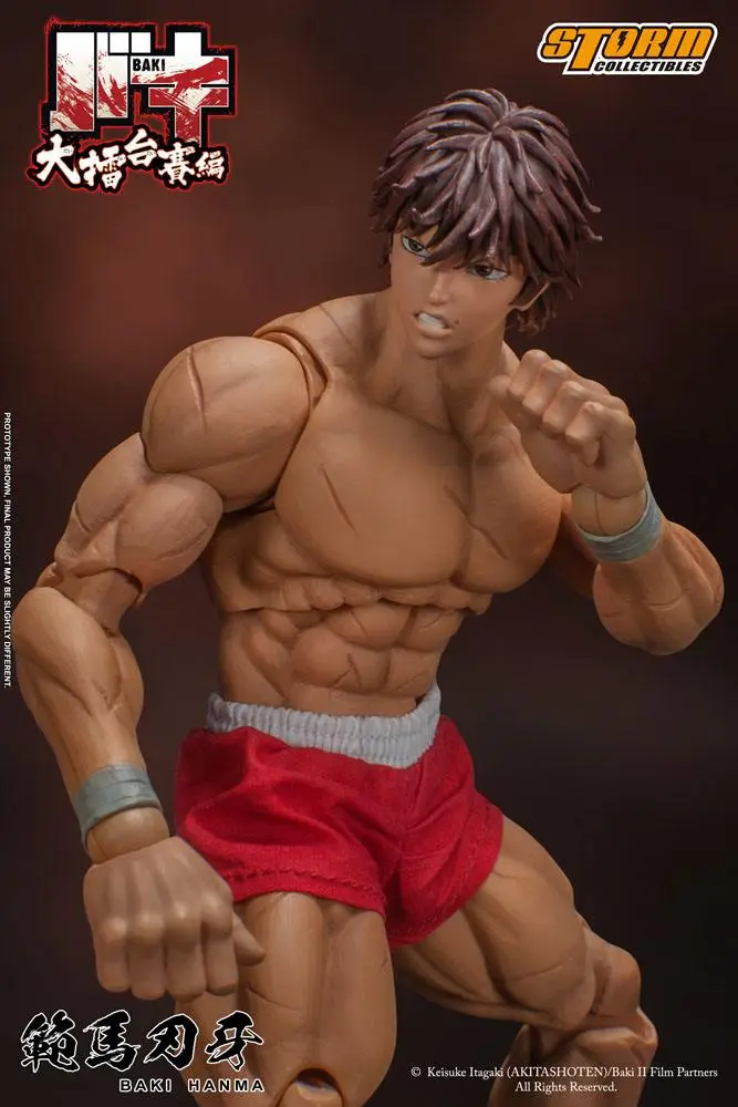 Baki Action Figure 1/12 Baki Hanma 18 cm product photo