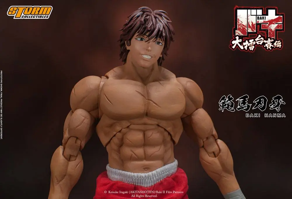 Baki Action Figure 1/12 Baki Hanma 18 cm product photo