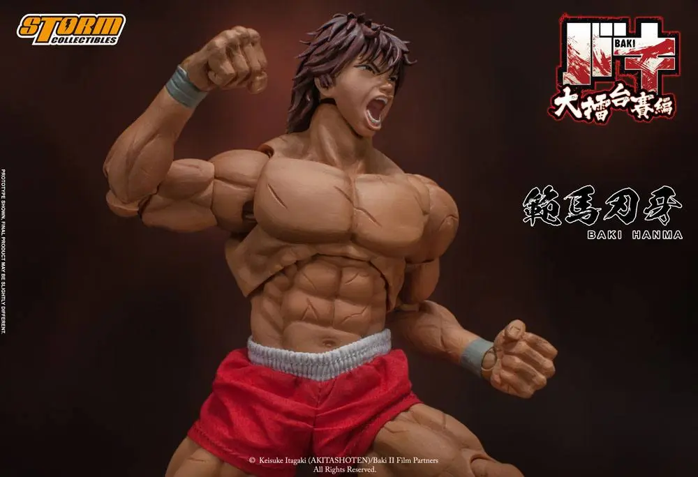 Baki Action Figure 1/12 Baki Hanma 18 cm product photo