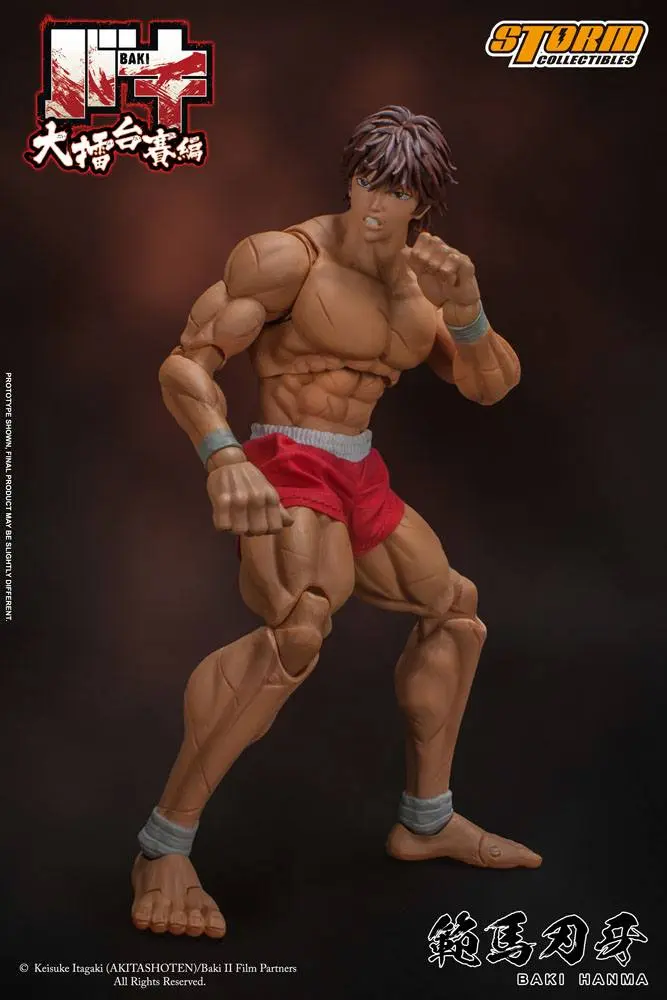 Baki Action Figure 1/12 Baki Hanma 18 cm product photo
