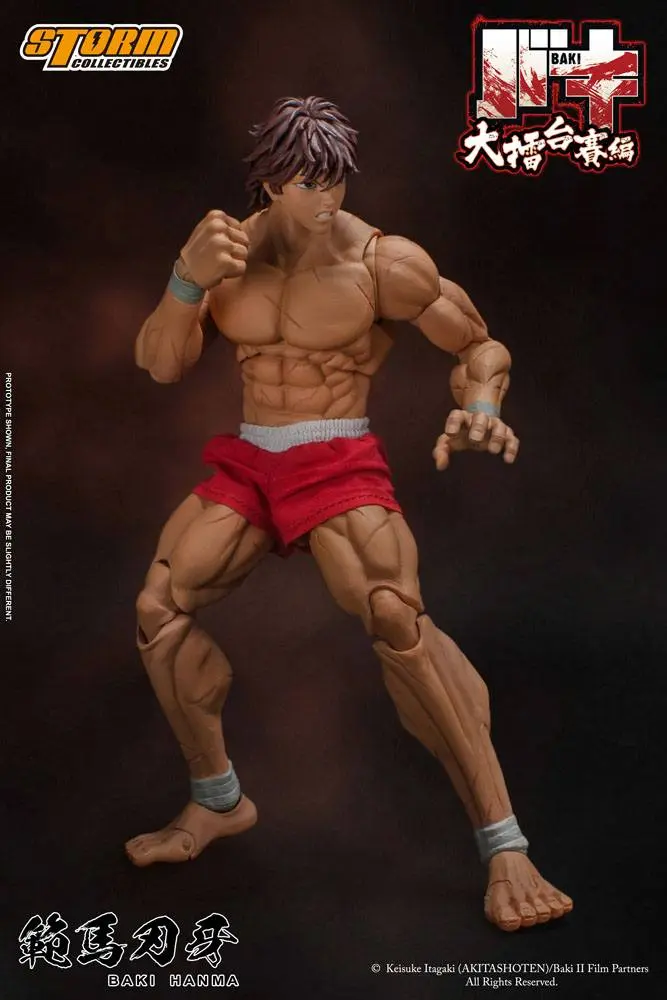 Baki Action Figure 1/12 Baki Hanma 18 cm product photo
