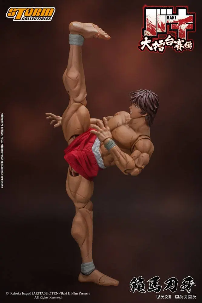 Baki Action Figure 1/12 Baki Hanma 18 cm product photo