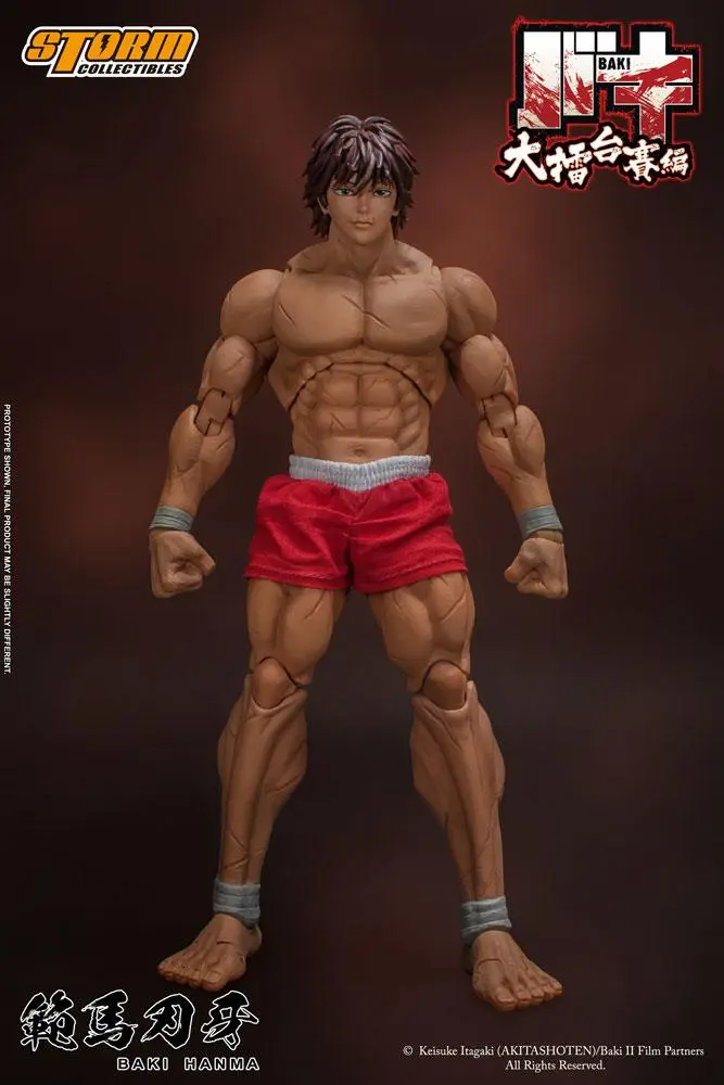 Baki Action Figure 1/12 Baki Hanma 18 cm product photo