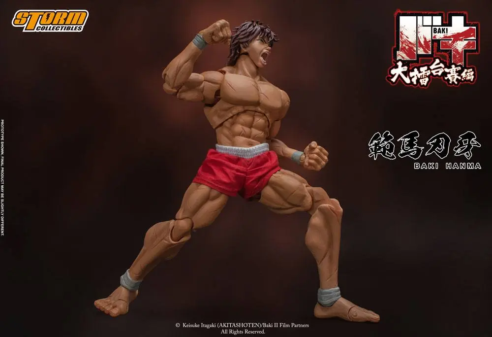 Baki Action Figure 1/12 Baki Hanma 18 cm product photo