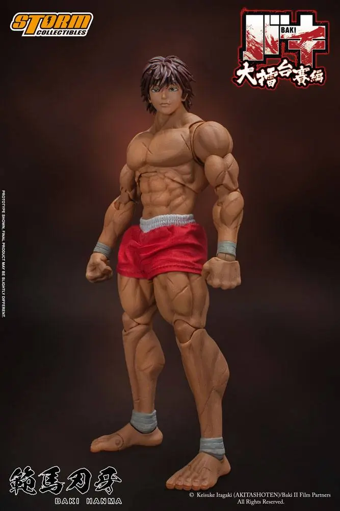 Baki Action Figure 1/12 Baki Hanma 18 cm product photo