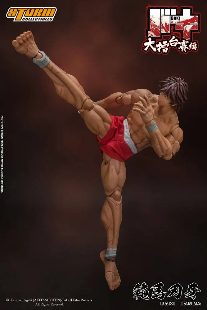 Baki Action Figure 1/12 Baki Hanma 18 cm product photo