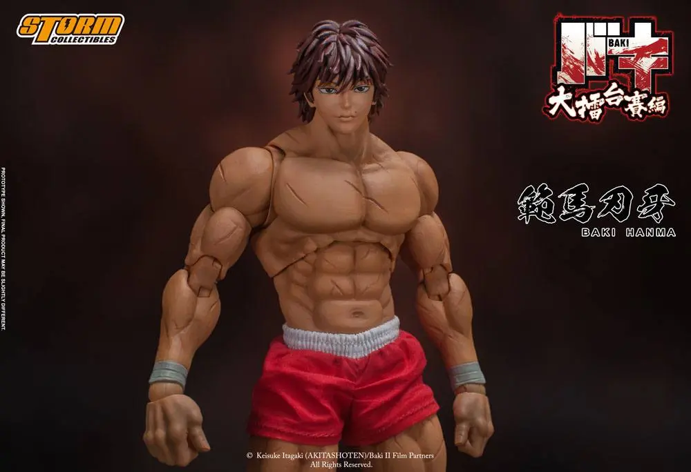 Baki Action Figure 1/12 Baki Hanma 18 cm product photo