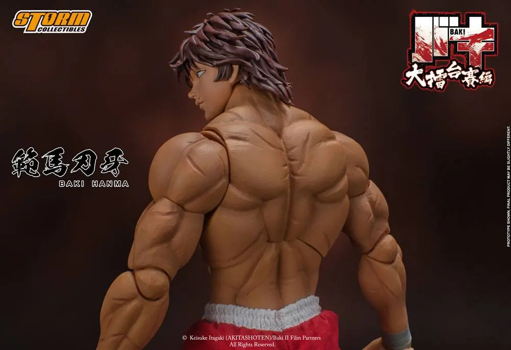 Baki Action Figure 1/12 Baki Hanma 18 cm product photo