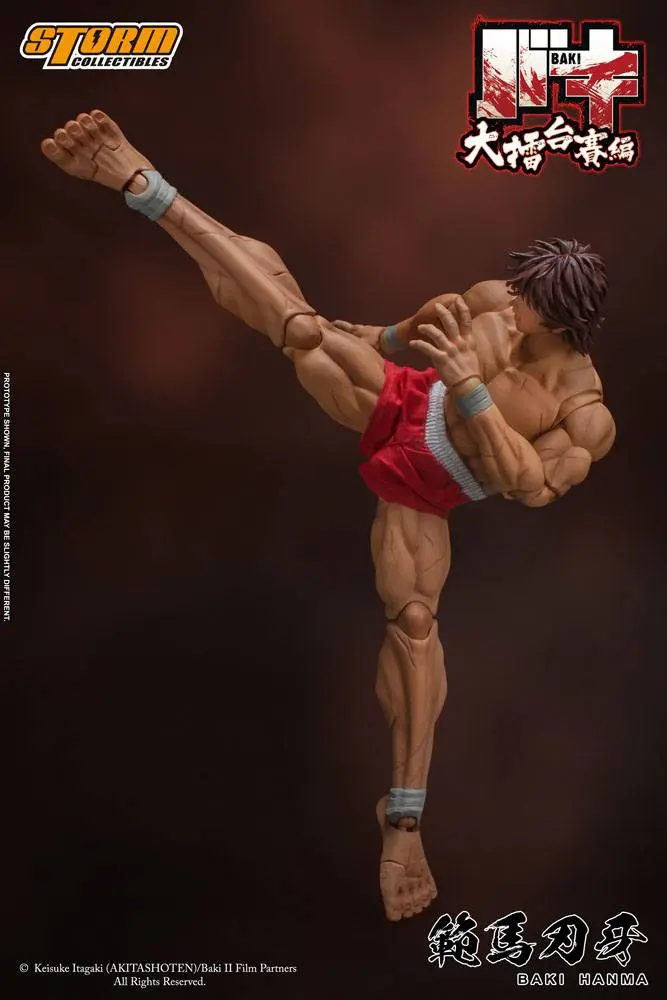 Baki Action Figure 1/12 Baki Hanma 18 cm product photo