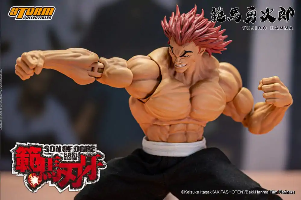 Baki Action Figure 1/12 Yujiro Hanma 18 cm product photo
