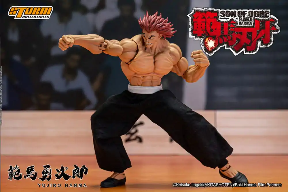 Baki Action Figure 1/12 Yujiro Hanma 18 cm product photo