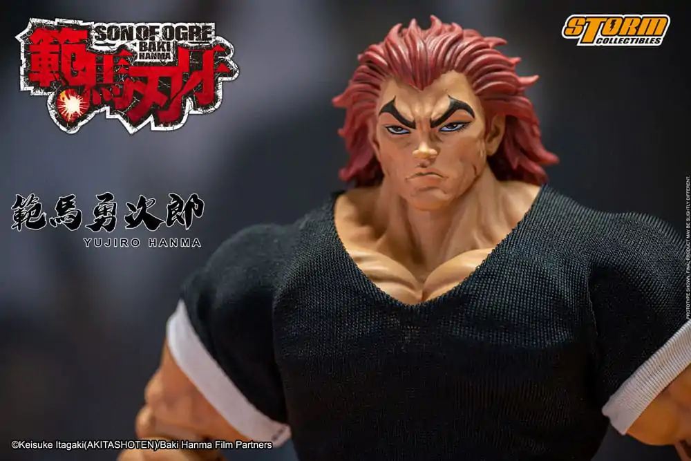 Baki Action Figure 1/12 Yujiro Hanma 18 cm product photo