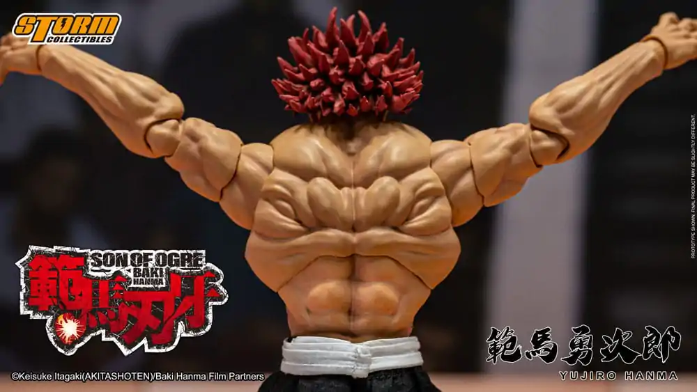 Baki Action Figure 1/12 Yujiro Hanma 18 cm product photo