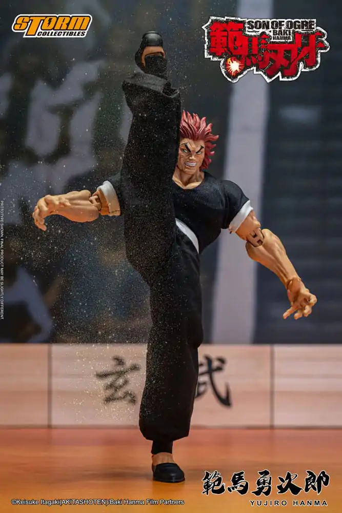 Baki Action Figure 1/12 Yujiro Hanma 18 cm product photo
