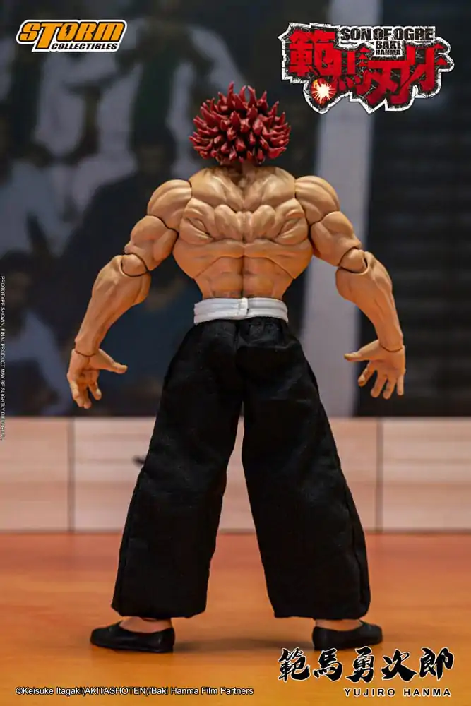 Baki Action Figure 1/12 Yujiro Hanma 18 cm product photo