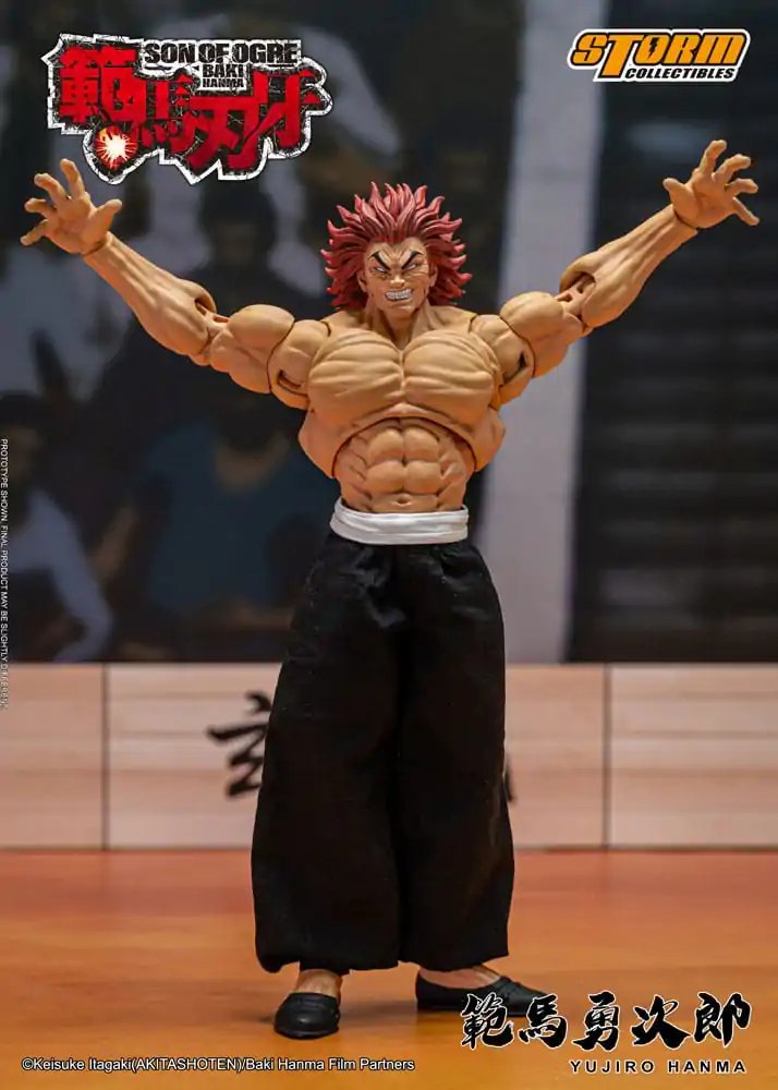 Baki Action Figure 1/12 Yujiro Hanma 18 cm product photo