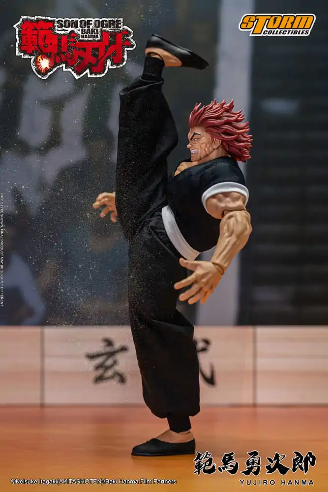 Baki Action Figure 1/12 Yujiro Hanma 18 cm product photo