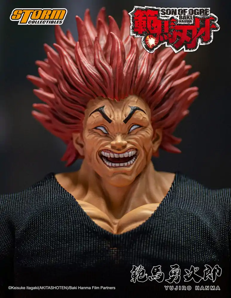 Baki Action Figure 1/12 Yujiro Hanma 18 cm product photo