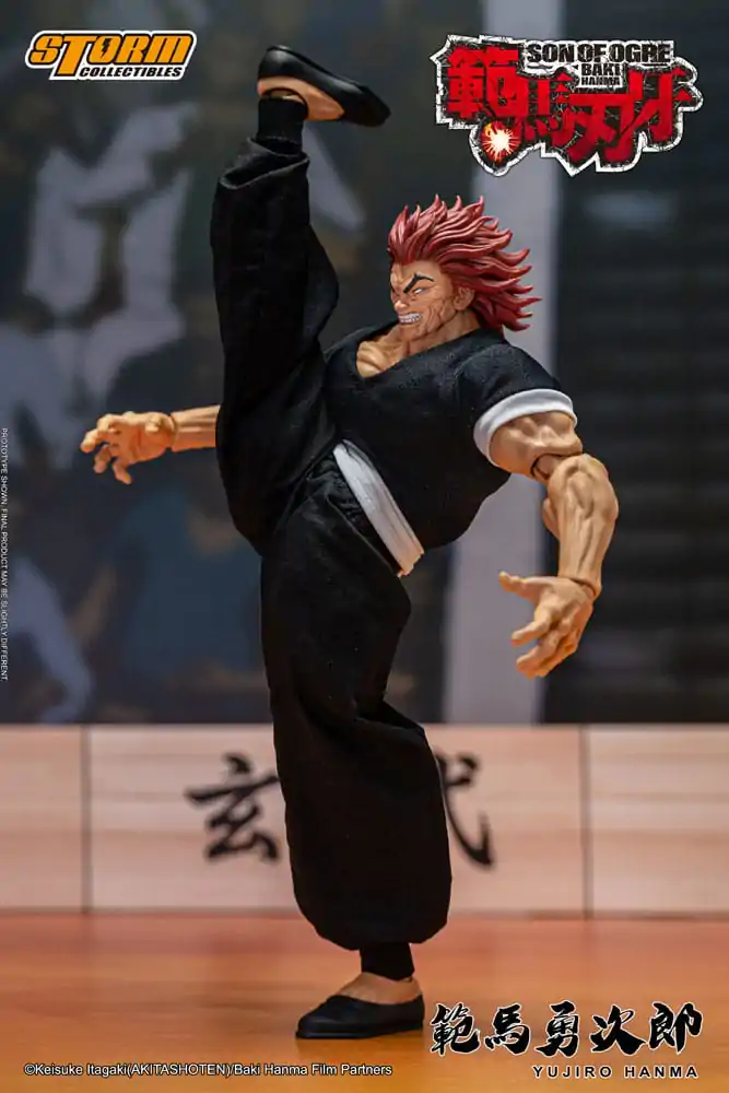Baki Action Figure 1/12 Yujiro Hanma 18 cm product photo