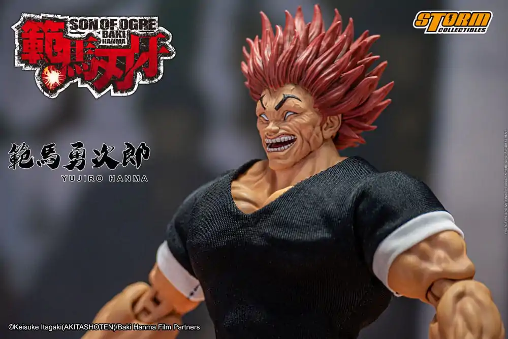 Baki Action Figure 1/12 Yujiro Hanma 18 cm product photo