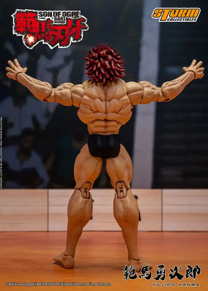 Baki Action Figure 1/12 Yujiro Hanma 18 cm product photo