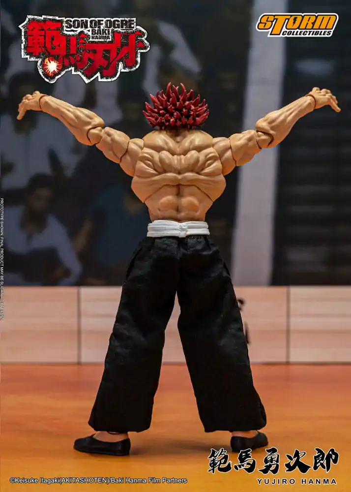 Baki Action Figure 1/12 Yujiro Hanma 18 cm product photo