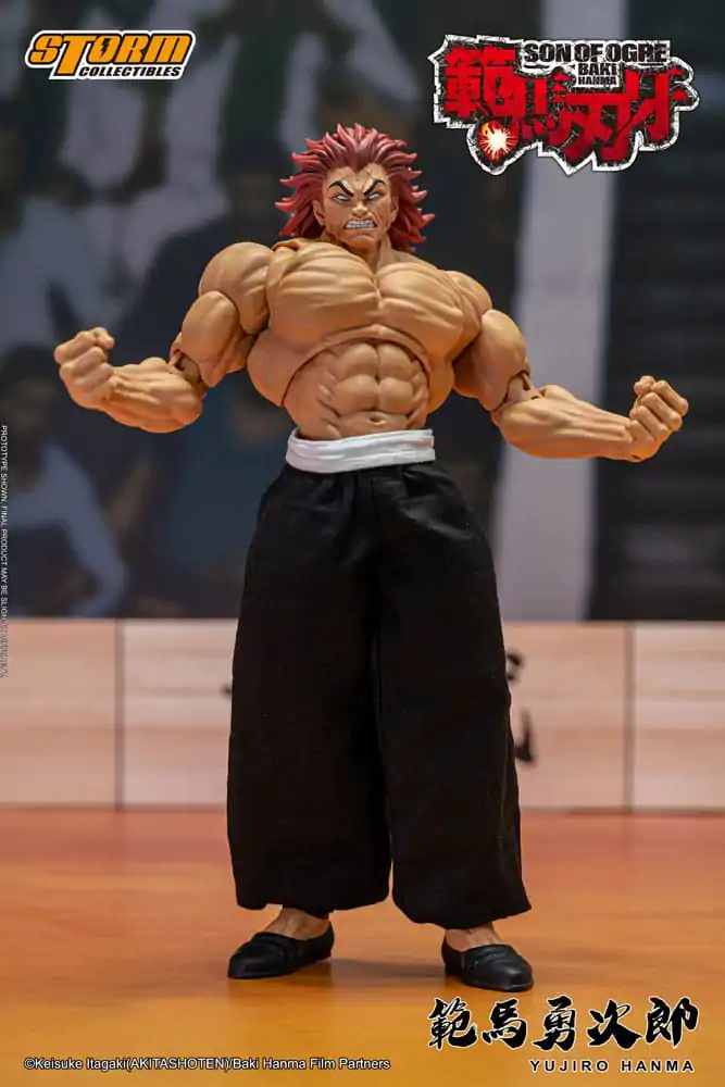 Baki Action Figure 1/12 Yujiro Hanma 18 cm product photo