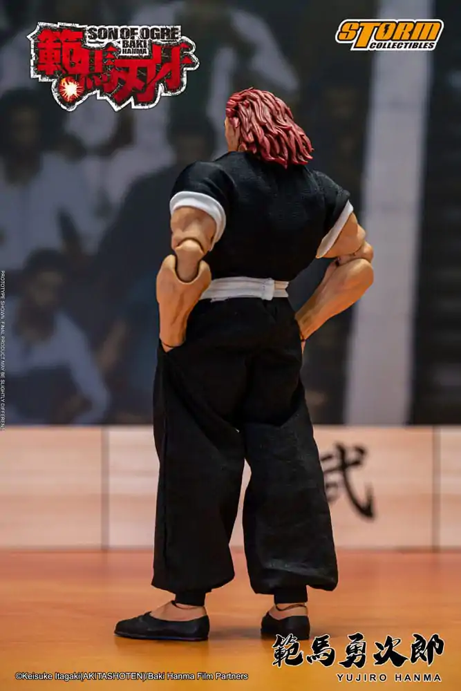Baki Action Figure 1/12 Yujiro Hanma 18 cm product photo