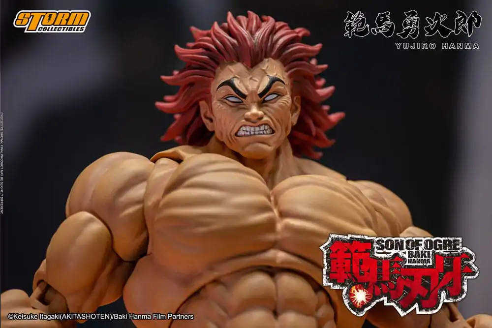 Baki Action Figure 1/12 Yujiro Hanma 18 cm product photo