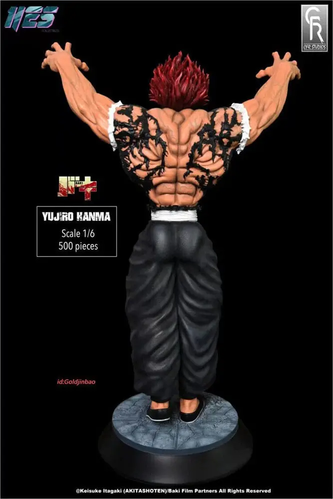 Baki Statue 1/6 Yujiro Hanma 37 cm product photo