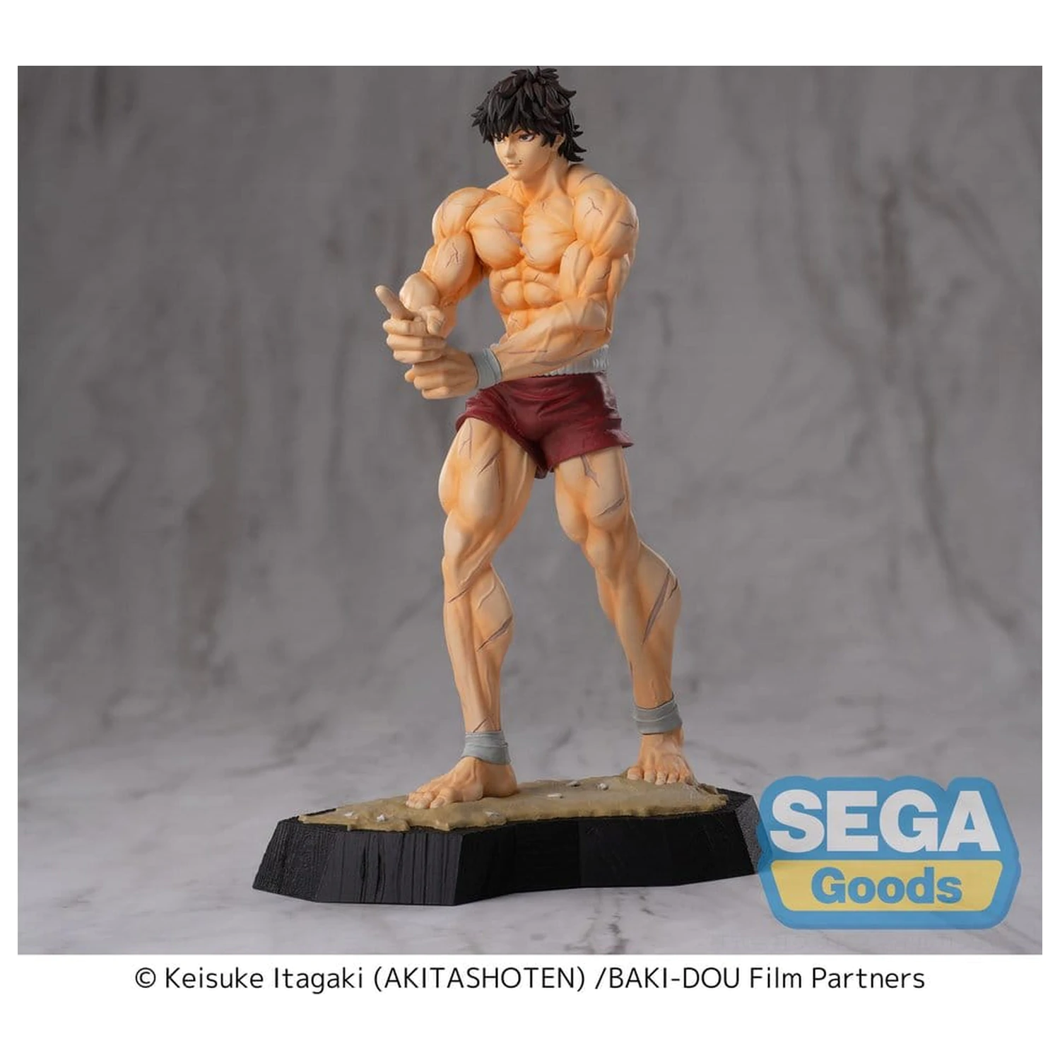 Baki-Dou Luminasta PVC Statue Baki Hanma 18 cm product photo