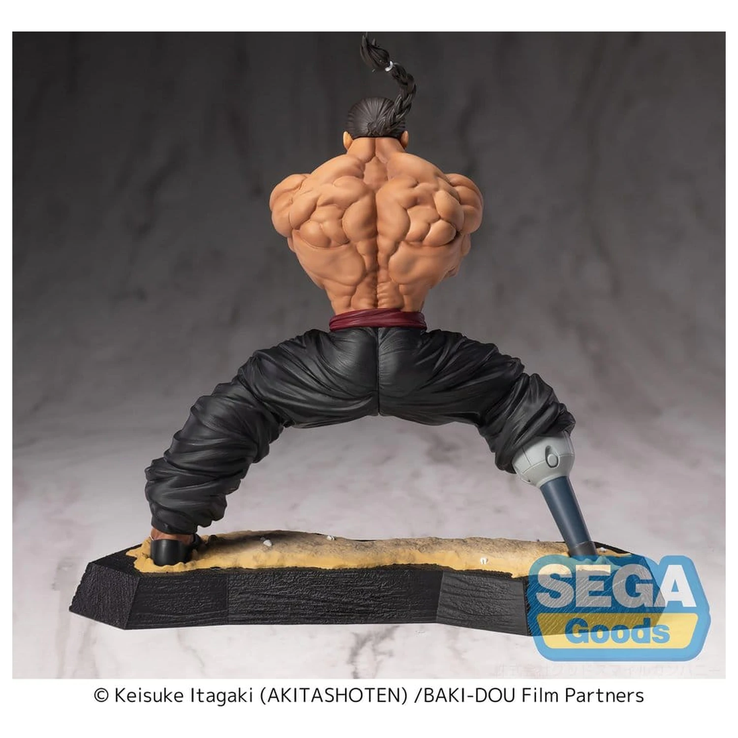 Baki-Dou Luminasta PVC Figure Kaioh Retsu 15 cm product photo
