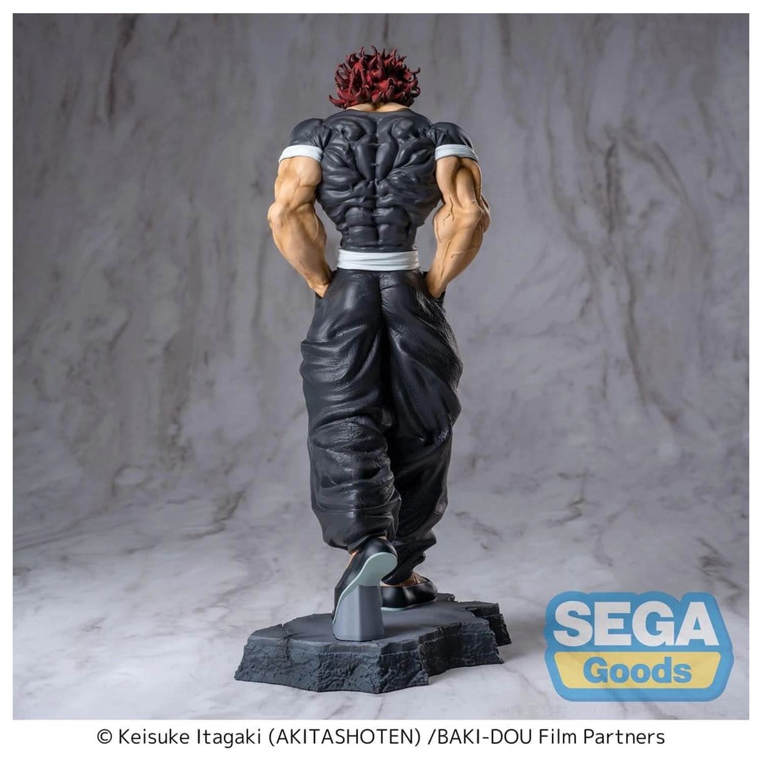 Baki-Dou Luminasta PVC Figure Yujiro Hanma 25 cm product photo