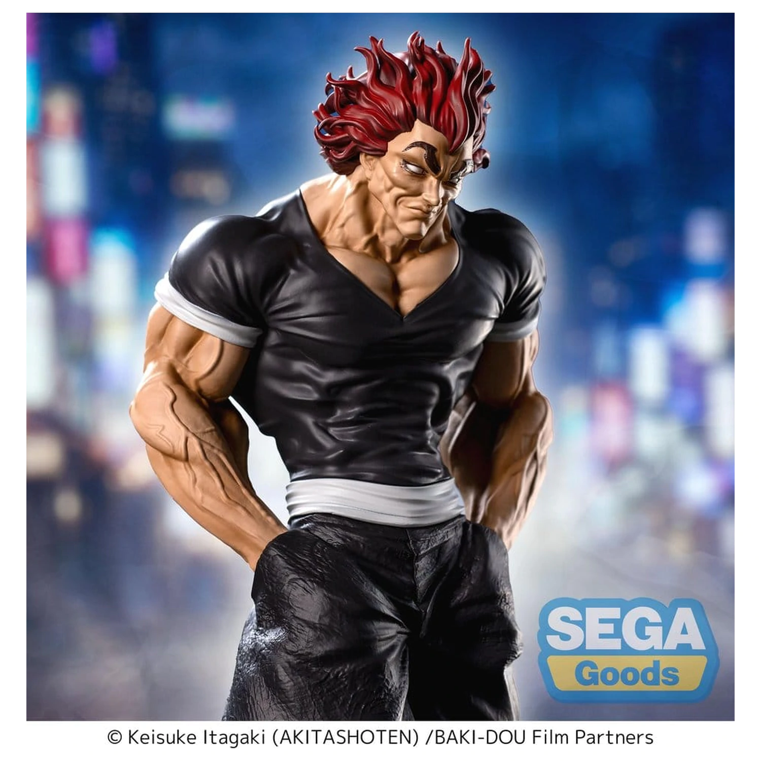 Baki-Dou Luminasta PVC Figure Yujiro Hanma 25 cm product photo